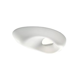 Netlighting Huevo Ceiling 6 Light E27 Outdoor IP44 Polished Chrome Opal White