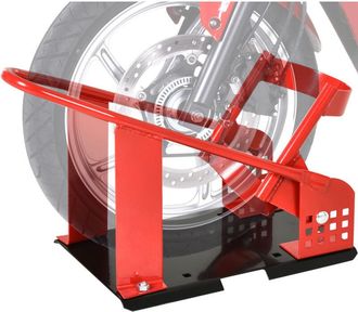 OEM Riel De Soporte Universal Para Motocicleta, Caballete Para Rueda De Motocicleta, Soporte Lateral Para Motocicleta, Bloqueo De Rueda, 8-15,5 Cm, Orific