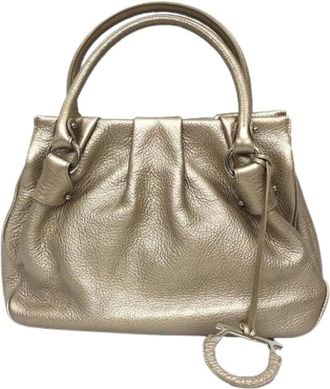 Ferragamo Pre-owned Handbags, female, Yellow, Size: ONE SIZE Pre-owned Handbag
