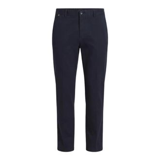 HUGO BOSS Pantalones de corte moderno - Trousers - Hombre - Azul - W34 L32