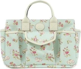 Gucci Pre-owned Handbags, female, Blue, Size: ONE SIZE Pre-owned Canvas Shoulder Bag