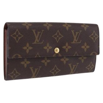Louis Vuitton Pre-owned Long Wallet - - Pre-owned - Donna - Marrone - ONE SIZE