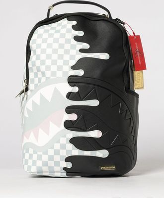 Sprayground Zaino in cotone spalmato saffiano a scacchi