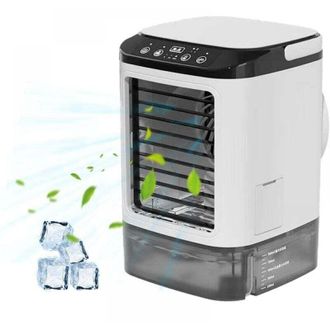 OEM Aire Acondicionado Port&aacute;til, Enfriador De Aire Evaporativo 4 En 1, 3 Velocidades, 2 Modos De Nebulizaci&oacute;n, 7 Luces Led, Para Dormitorio Y Oficina [cla