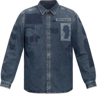 Diesel Uomo, Magliette, Blu, XS, new
