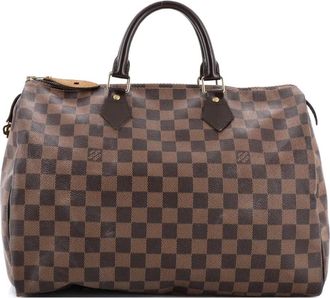 Louis Vuitton Speedy Handbag Damier 35 satchel - Bruin