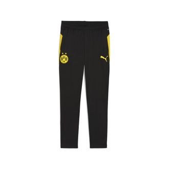 Puma Pantaloni da training Borussia Dortmund da uomo, Accessori, Nero, S