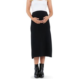 Ripe A-Line Knit Skirt in Black at Nordstrom, Size X-Small Au