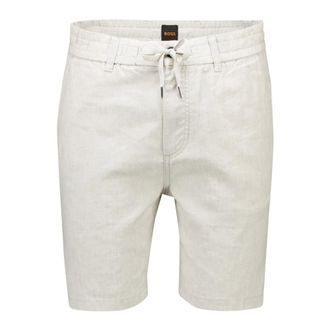 HUGO BOSS Heren, Korte broeken, Beige, Maat: W32