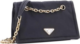 Prada Borsa a spalla media - Nero