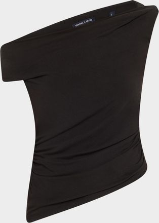 Veronica Beard Delanna One-Shoulder Top