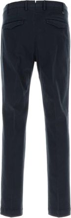 Pantaloni Torino Mens Midnight Blue Stretch Cotton Pant Exterior: Elastane Pantaloni Trousers
