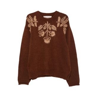 Baziszt Chincha Sweater - - Knitwear - Uomo - Marrone - M