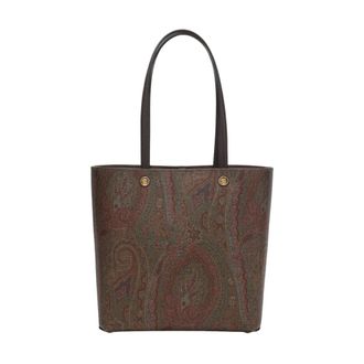 Etro Essential Tote Bag - female - Etro - Shoulder Bags - Brown - ONE SIZE - Bags