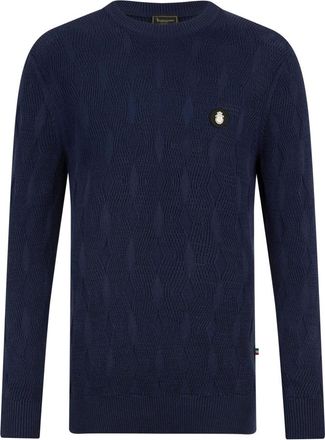 Billionaire Boys Club Pullover girocollo a maniche lunghe Love - - Knitwear - Uomo - Blu - L