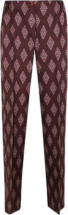 F.R.S. For Restless Sleepers Straight Broeken - Dames - Straight fit broeken - Rood - M - Broeken