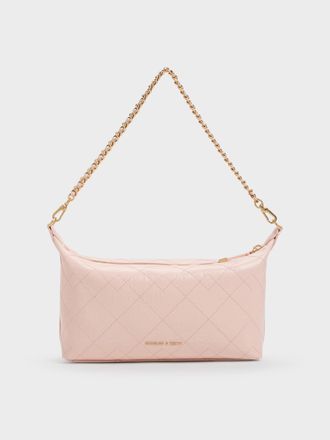 Charles & Keith Duo Quilted Shoulder Bag