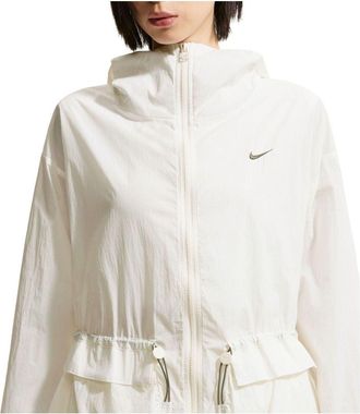 Nike (WMNS) Nike Sportswear Everything Wovens Oversized Hooded Jacket Sail IW1388-133