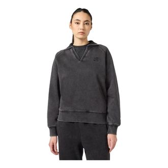 Champion Felpa Girocollo - - Sweatshirts & Hoodies - Donna - Nero - S