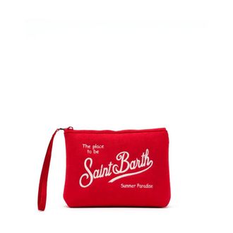 MC2 Saint Barth Clutches, female, Red, Size: ONE SIZE Aline Piquet Pochette