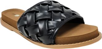 GaaHuu Woven Slide Sandal in Black at Nordstrom Rack, Size 10