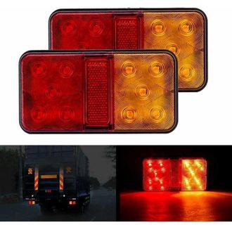 OEM Luces Traseras Led Multifuncionales, Luces Led Impermeables De 12 V Para Remolque, Luces De Se&ntilde;alizaci&oacute;n De Estacionamiento Para Cami&oacute;n, Remolque, Car