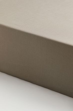 H&M Spannbettlaken aus Baumwolle - Brown