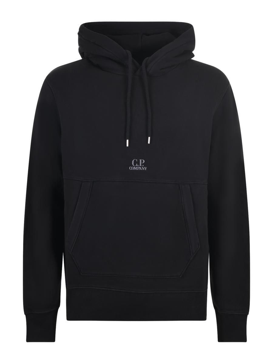Tシャツ・カットソー C.P. COMPANY Men Hoodies 15CLSS001A006452M 999 Black C.P. Company Hoodie - Black - Men | 18CLSS011A006452M999