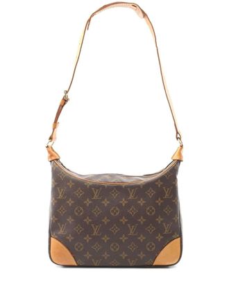 Louis Vuitton 1997 Monogram Boulogne 30 shoulder bag - women - Canvas/Leather - One Size - Brown