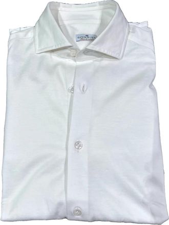 Sonrisa Shirt - Heren - Zakelijke Overhemden - Wit - 2XL - Katoen - Overhemden
