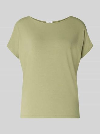 s.Oliver Red Label Loose Fit T-Shirt aus Viskose-Mix in Khaki, Gr&ouml;&szlig;e 34