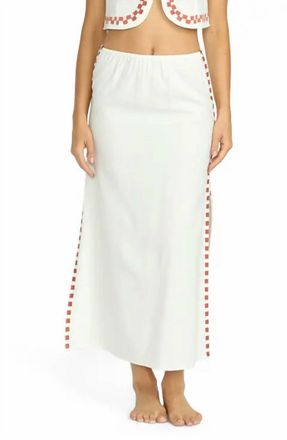 Billabong Secret Cove Skirt In White