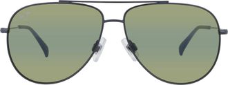 Maui Jim Hauoli Maui HT Pilot Mens Sunglasses HT665-17A 59