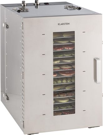 Klarstein Klarstein Master Jerky 16 Deshidratador 1500w 40-90 &deg;c Temporizador 15h Acero Inoxidable