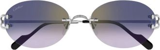 Cartier Sunglasses, unisex, Gray, Size: 55 MM Ct0551S Sunglasses