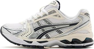 Asics GEL-Kayano 14 W White Midnight Sneakers - Dames - Sneakers - Veelkleurig - 36 EU - Leer - Schoenen