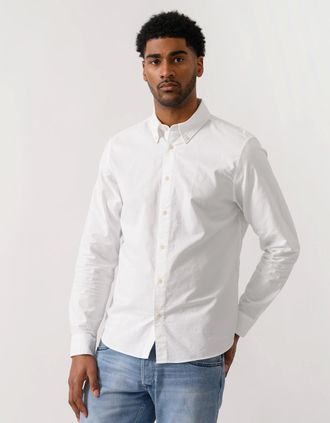 Belstaff Mens Belstaff Mens Street Shirt - White - Size: 40/Regular