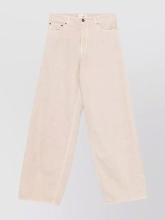 Haikure twill wide-leg trousers