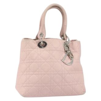 Dior Pre-owned Handbags, female, Pink, Size: ONE SIZE Pre-owned Vintage Handbag