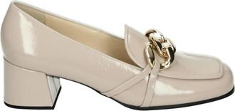 H&ouml;gl Taupe Pumps met G Breedte - Dames - Pumps - Beige - 41 EU - Schoenen
