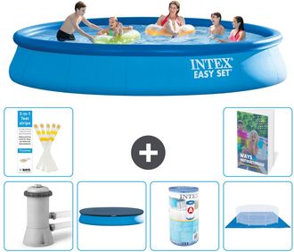 Intex Piscina Easy Set Redonda - 457x84 Cm - 7-piezas S341