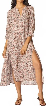 Natalie Martin Isobel Maxi Dress In Heirloom Rose