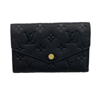Louis Vuitton Noir Wallet (Tri-Fold) (Pre-Owned)