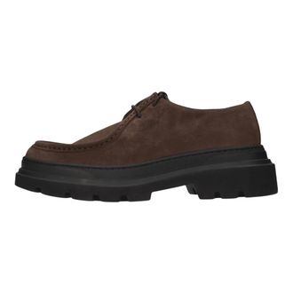 Antica Cuoieria Lage schoenen - Heren - Veterschoenen - Bruin - 45 EU - Leer - Schoenen
