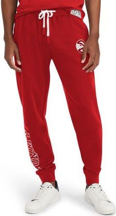 Tommy Jeans Mens Tommy Jeans Red Atlanta Hawks Carl Bi-Blend Fleece Jogger Pants at Nordstrom, Size X-Large