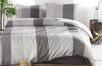 Blanc Avenue Juego de funda de edred&oacute;n 240x220 cm+ 2 FA 65x65 cm 100% algod&oacute;n