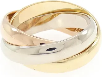 Cartier Yellow Gold (18K) Pink Gold (18K) White Gold (18K) Band Ring (Pre-Owned)