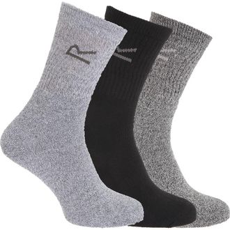 Regatta Great Outdoors Cotton Rich Casual Socks in Gray Marl at Nordstrom