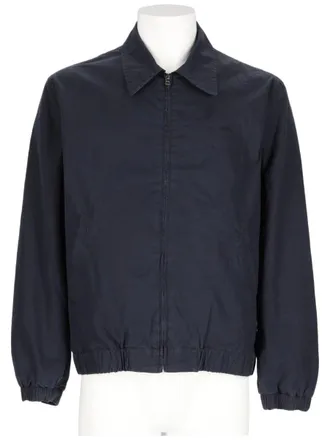 A.P.C. William Minimalist Blue Organic Cotton Jacket
