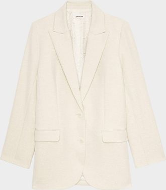 Zadig&Voltaire Viva Single-Breasted Blazer